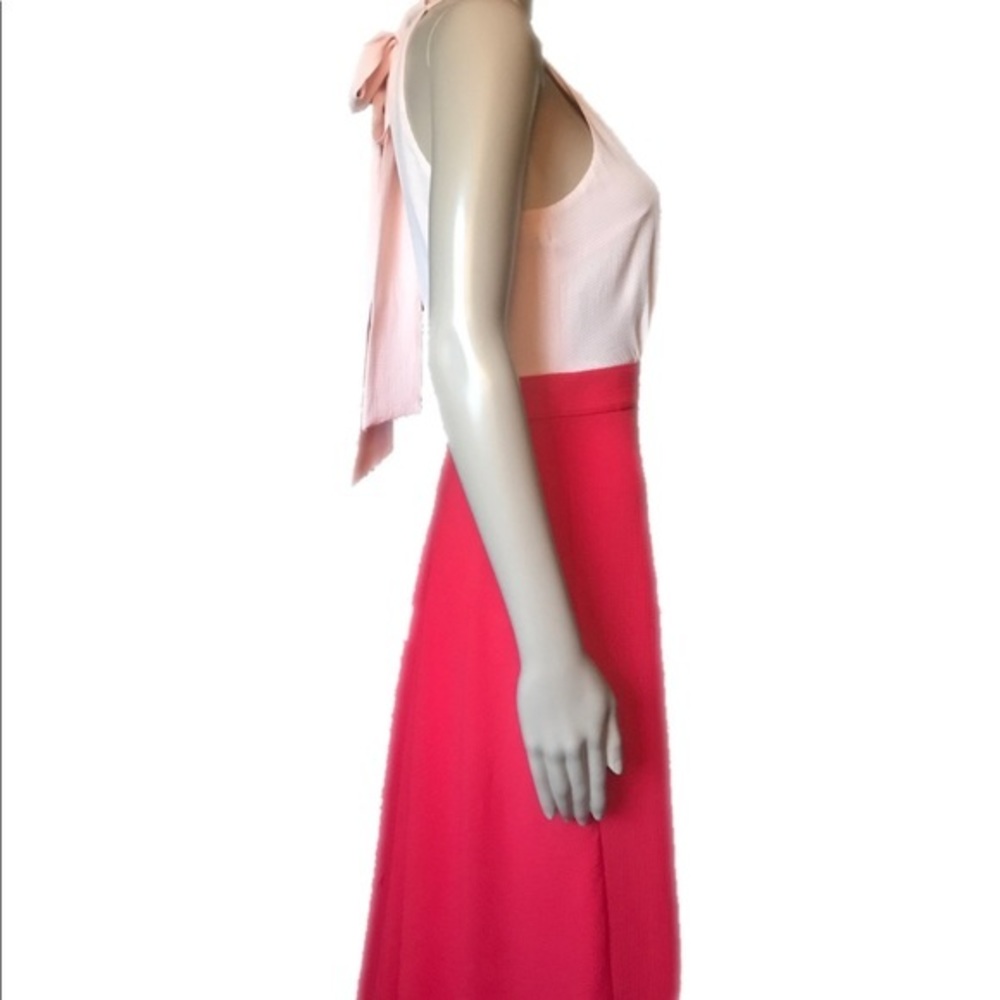 Laundry Colorblock Halter Maxi Gown Size 2 NWT - Picture 6 of 10